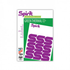 Foaie transfer A4 Spirit Green pt imprimanta / manual bucata / top foto