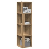 VidaXL Dulap colțar, Stejar artizanal, 33x33x132 cm, lemn prelucrat