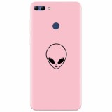 Husa silicon pentru Huawei Y9 2018, Pink Alien