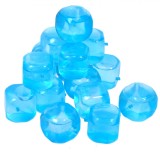 Cuburi Gheață Reutilizabile, Model Cub, Set 18 Bucăți, Multicolor, Oem