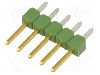 Conector 5 pini, seria AMPMODU MOD II, pas pini 2.54mm, TE Connectivity - 826646-5