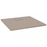Cumpara ieftin Cadita de dus, maro, 80x80 cm, SMC