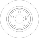TRW DF6634 Disc frana