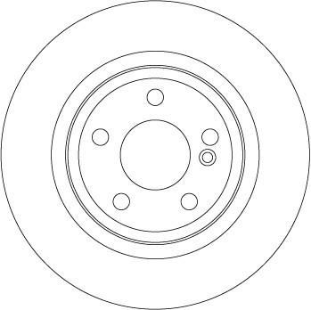 TRW DF6634 Disc frana foto