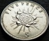 Moneda exotica 5 PENCE - GIBRALTAR, anul 2016 * cod 2507, Europa