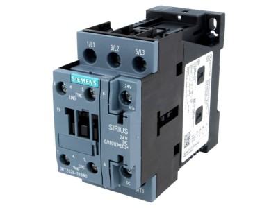 Contactor 3P 24VDC 17A foto
