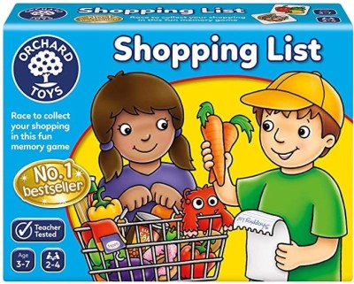 Joc educativ in limba engleza Lista de cumparaturi SHOPPING LIST foto