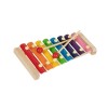 Xilofon din lemn, 8 clape colorate, pentru copii, ATU-082088, Oem