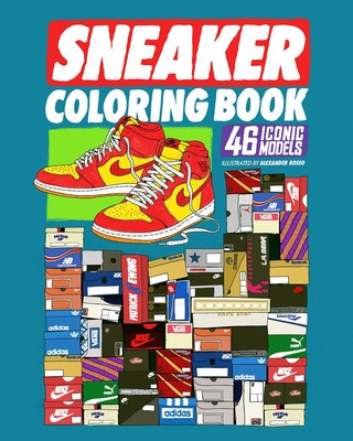 Sneaker Coloring Book foto