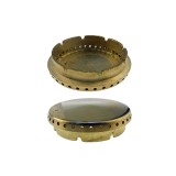 Spartifiamma din Alamă Perforat Lustruit Compatibil Plita L5406 - Piesa Compatibila Oem