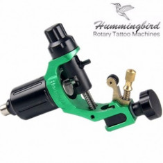 Masina de tatuat rotativa Hummingbird V1 verde/albastru foto