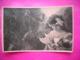 HOPCT 12233 PORUMBEI ANUL 1908 -FELICITARE VECHE -FEMEI FRUMOASE -STAMPILOGRAFIE/ TIMBRU -FRANTA -EUROPA - -ROMANTICA- -CIRCULATA