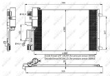NRF 35975 EASY FIT Condensator, climatizare