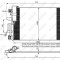 NRF 35975 EASY FIT Condensator, climatizare