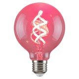 Bec inteligent LED Rabalux Smart+ 1989, clasic, Wi-Fi, G95, E27, 4 W, 300 lm, lumina calda / multicolora