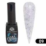 Baza cauciucata cu folie, Opal, Global Fashion, 8ml, 09