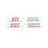 Insertie cu inscriptie gravata GOLF, GTI , Octavia pt scaune OEM, Volkswagen