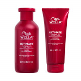 Cumpara ieftin Pachet pentru par deteriorat, Wella Professionals, Ultimate Repair, Sampon 250ml + Balsam 200ml