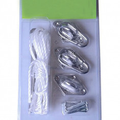 Kit accesorii montare umbrare, Inox