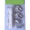 Kit accesorii montare umbrare, Inox