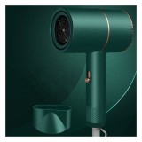 Uscator de par pentru casa sau calatorii, alimentare 220V, culoare Verde