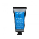 Cremă de m&acirc;ini APIVITA Hand Care pentru m&acirc;ini uscate și crăpate cu textură concentrată cu Hypericum și ceară de albine 50 ml