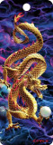 Semn de carte 3D - Golden Dragon - ***