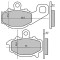 Placute frana Kawasaki ZRX 400 &#039;94-&#039;01/Z750 &#039;04-&#039;05 Cod Produs: MX_NEW 225101220RM