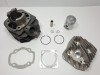 Kit Cilindru + Chiuloasa Scuter Sym DD 49cc 50cc Aer, Piston 39mm, Bolt 12mm, 2T