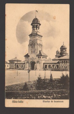 CPIB 20979 CARTE POSTALA - ALBA IULIA. BISERICA DE INCORONARE foto