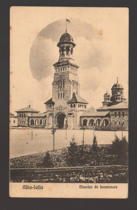 CPIB 20979 CARTE POSTALA - ALBA IULIA. BISERICA DE INCORONARE