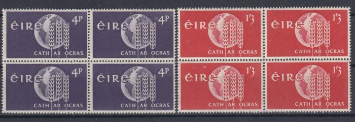 Irlanda 1963 - LUPTA IMPOTRIVA FOAMETEI - MNH