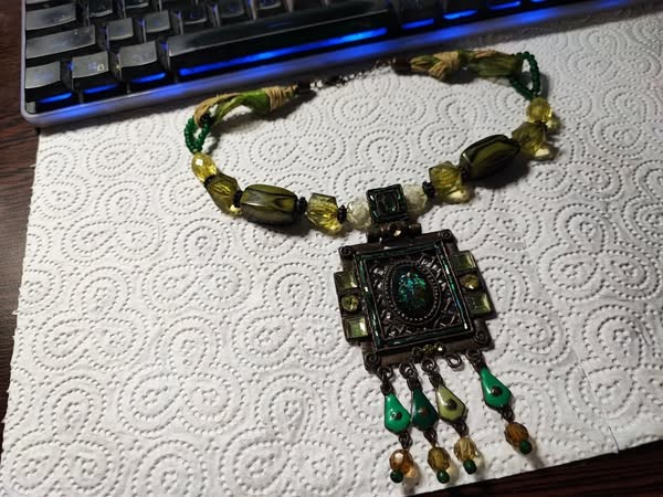 Colier vintage tribal