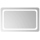 Oglinda de baie cu LED, 80x50 cm