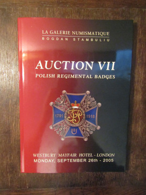 La Galerie Numismatique Bogdan Stambuliu - Auction VII: Polish Regimental Badges foto