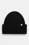 BOSS caciula din amestec de lana culoarea negru, 50497808