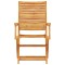 Set Bistro Pliabil 3 buc. Maro Lemn Solid de Acacia - 6