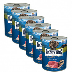 Happy Dog Rind Pur Germany - 6 x 800 g / vită