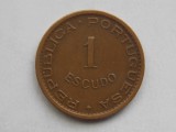 1 ESCUDO 1963 MOZAMBIC