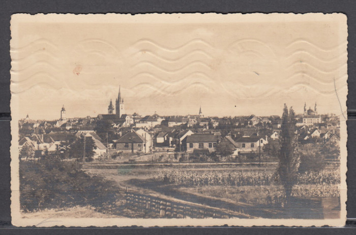 SIBIU VEDERE GENERALA FOTO E. FISCHER SIBIU CIRCULATA 1940