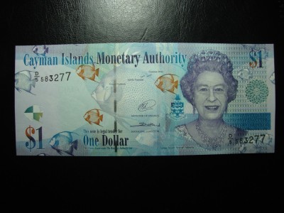 CAYMAN 1 DOLAR 2014 UNC foto