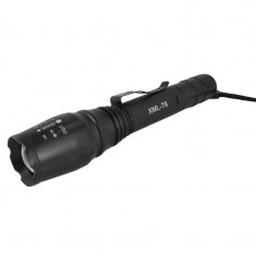 Lanterna LED CREE 5W 2000X, cu acumulatori 4800 mAh si incarcator foto