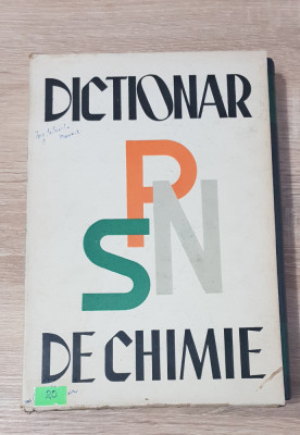 Dicționar de chimie - Grigore Bălănescu (coord.) foto