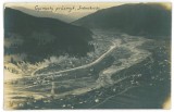 5182 - GHIMES, Bacau, Panorama, Romania - old postcard, real Photo - unused, Necirculata, Printata
