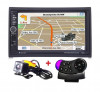 Navigatie 2Din mp5 player auto 7020G, Harti 2018 Full Europa, Rama adaptoare, Suporti, Camera