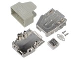 Carcasă HARTING D-Sub 9 pini și HD 15 pini cod 09670090210160