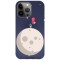 Husa compatibila cu Apple iPhone 13 Pro Max model Moon Party, Silicon, TPU, Viceversa