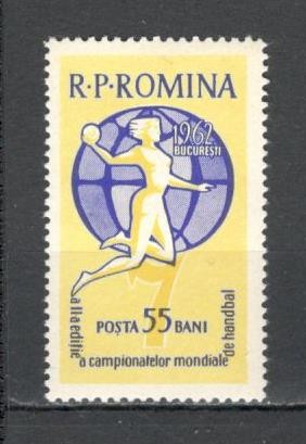 Romania.1962 C.M. de handbal feminin YR.272