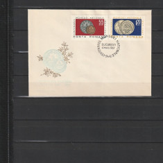 RO - FDC - CENTENARUL MONEDEI NATIONALE ( LP 646 ) 1967 ( 1 DIN 1 )