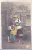 bnk cp Germania - Felicitare circulata in Romania - 1925